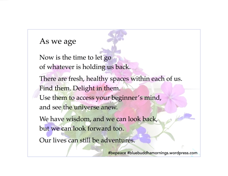 As we age